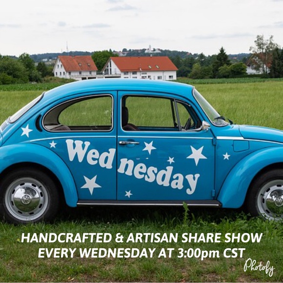 HAND CRAFTED HOOP EARRINGS SHOULDER DUSTER PIERCED Turquoise on Antiqued Copper - Picture 14 of 14